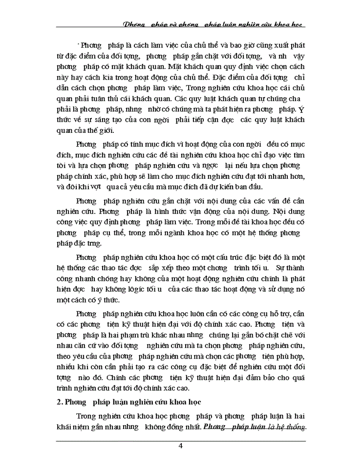 image for page Phương pháp và phương pháp luận nghiên cứu khoa học