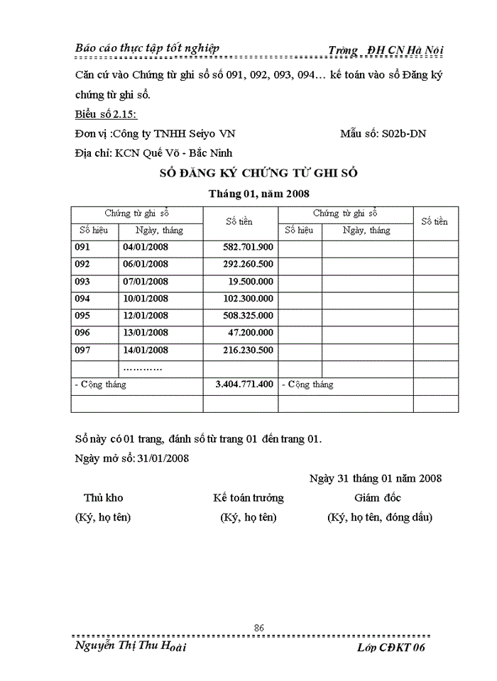 image for page Thực trạng tổ chức công tác hạch toán Kế toán nguyờn vật liệu công cụ dụng cụ tại công ty Trách nhiệm Hữu hạn Seiyo Việt Nam