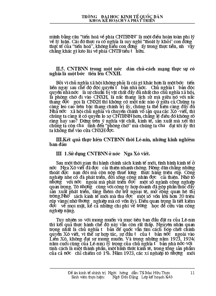 image for page Lý luận của lê-nin về chủ nghĩa tư bản nhà Nước trong thời kỳ quá độ lên Chủ nghĩa Xã hội và sự vận dụng lý luận đó vào Việt Nam hiện nay