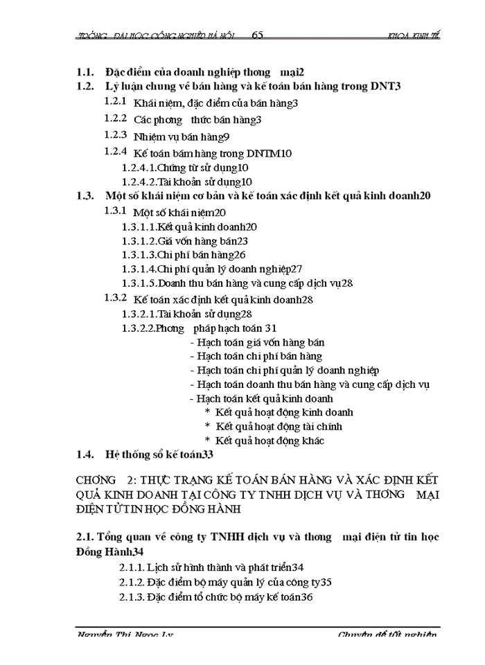image for page Hoàn thiện công tác Kế toán bán hàng và xác định Kết quả Kinh doanh tại Công ty Trách nhiệm Hữu hạn dịch vụ và Thương mại Điện tử tin học Đồng Hành