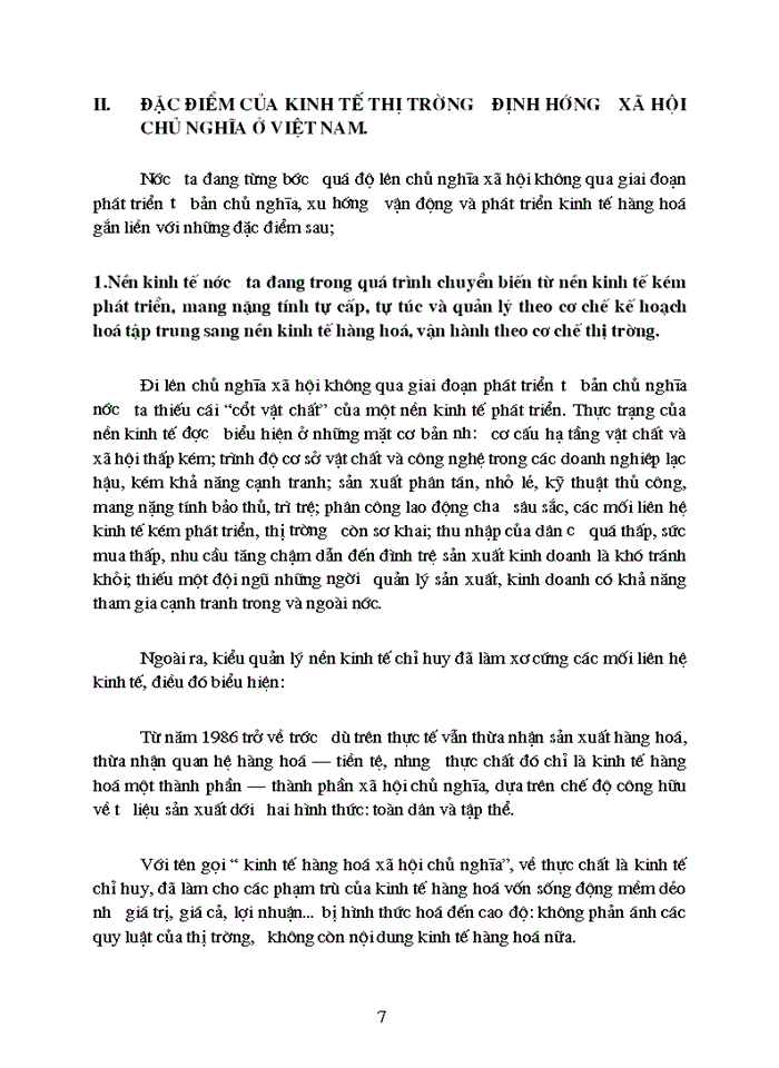 image for page Đặc điểm của Kinh tế Thị trường định hướng Xã hội Chủ nghĩa ở Việt Nam