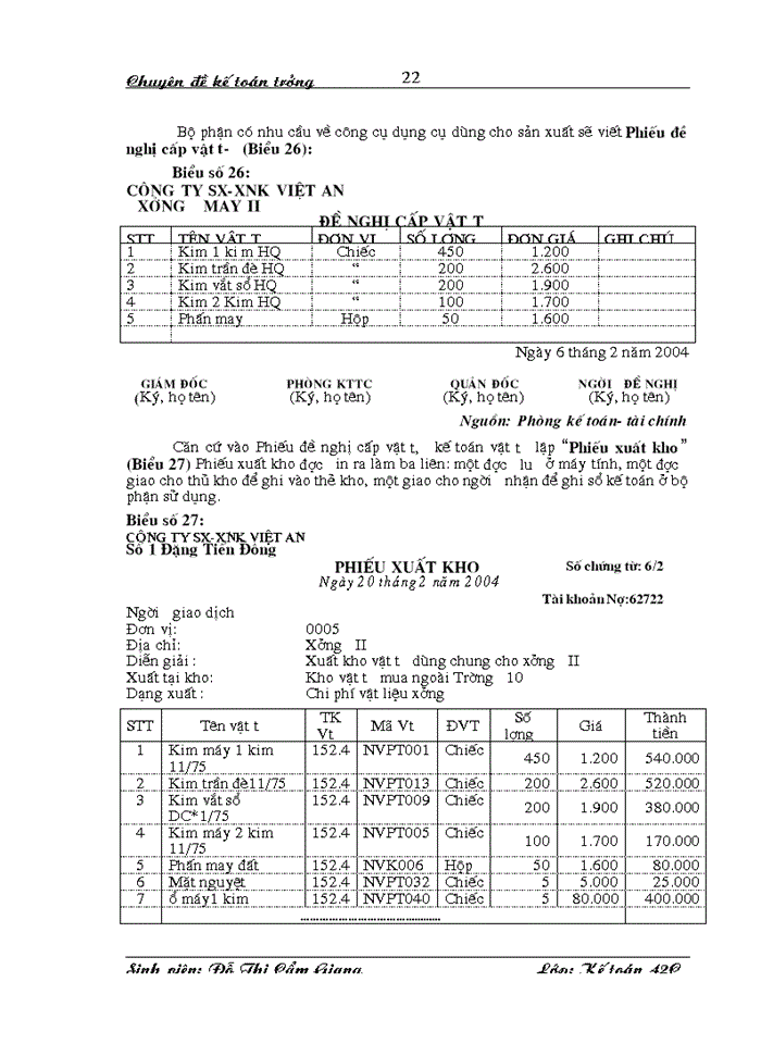 image for page Tổ chức hạch toán Chi phí sản xuất và tính Giá thành sản phẩm