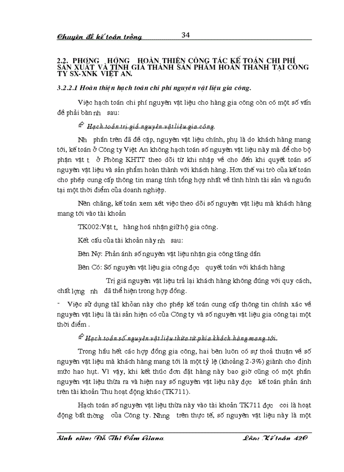 image for page Tổ chức hạch toán Chi phí sản xuất và tính Giá thành sản phẩm