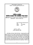 Một số vấn đề cơ bản về Kinh tế Thị trường định hướng Xã hội Chủ nghĩa ở Việt Nam