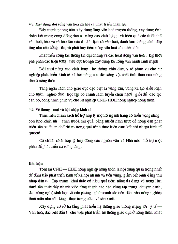 image for page Công nghiệp hóa - Hiện đại hóa nông nghiệp nông thôn