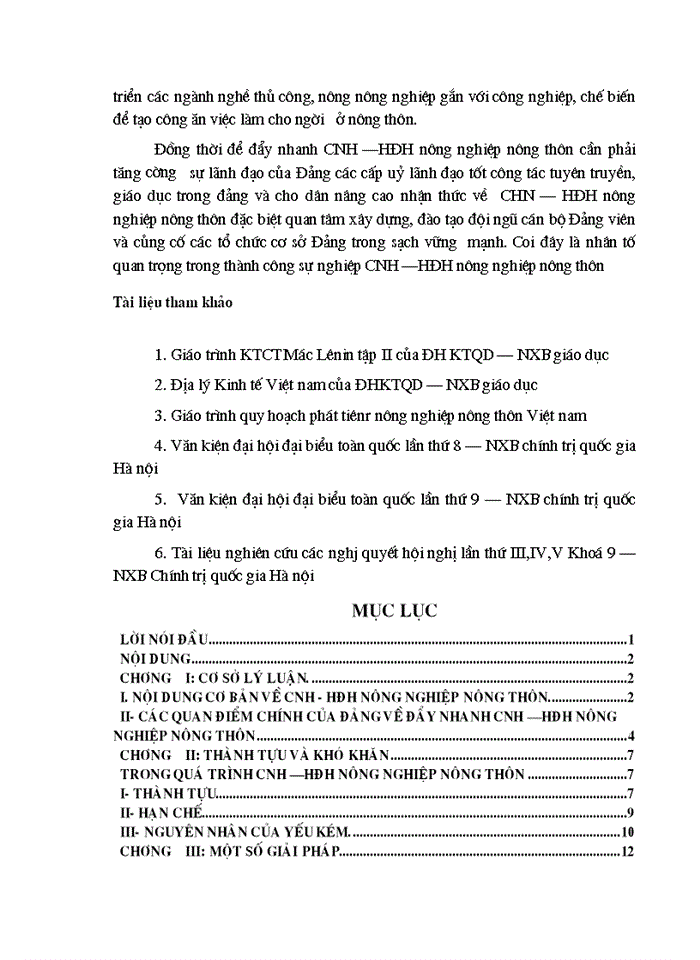 image for page Công nghiệp hóa - Hiện đại hóa nông nghiệp nông thôn