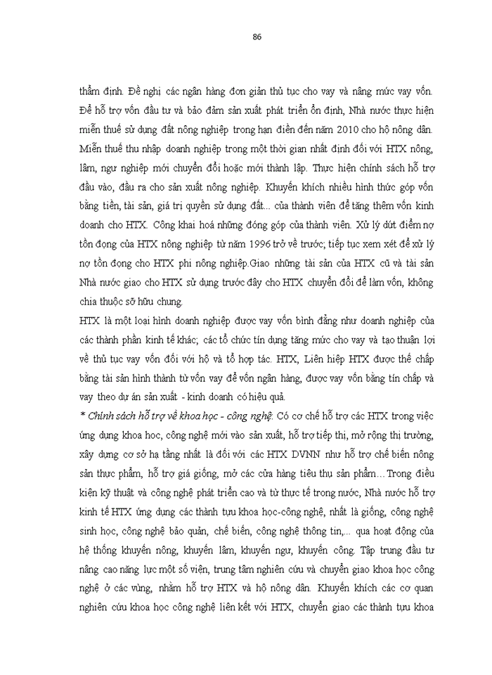 image for page Đổi mới và phát triển HTX Nhà nước ở huyện Gia lâm theo luật HTX năm 2003