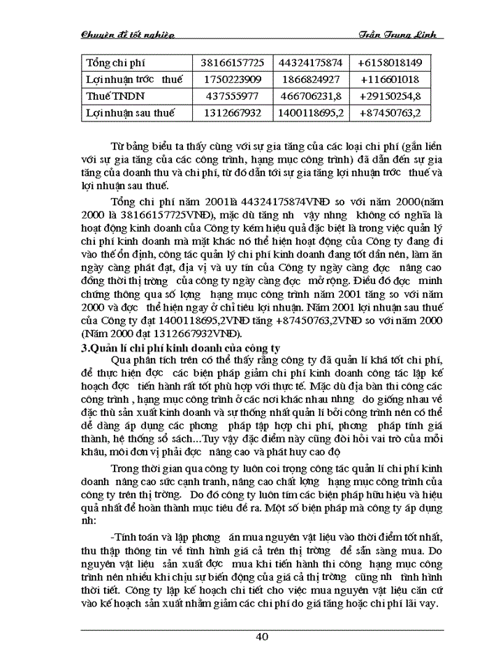 image for page Biện pháp giảm chi phí Kinh doanh ở Công ty Đầu Tư Xây lắp Thương mại