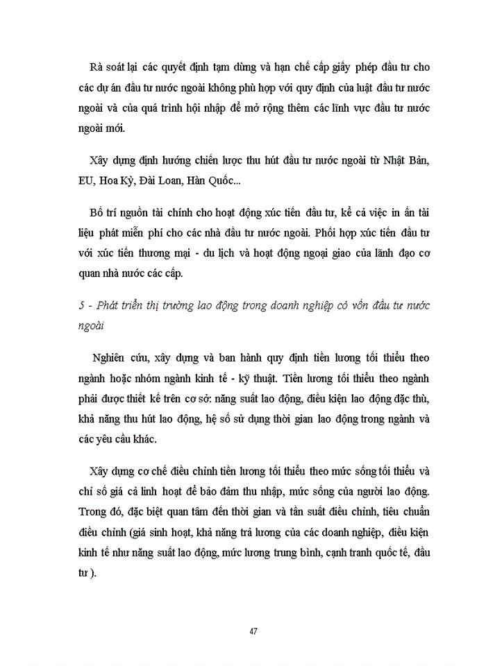 image for page Thu hút và sử dụng có hiệu quả vốn đầu tư nước ngoài trong nền Kinh tế Thị trường nước ta hiện nay
