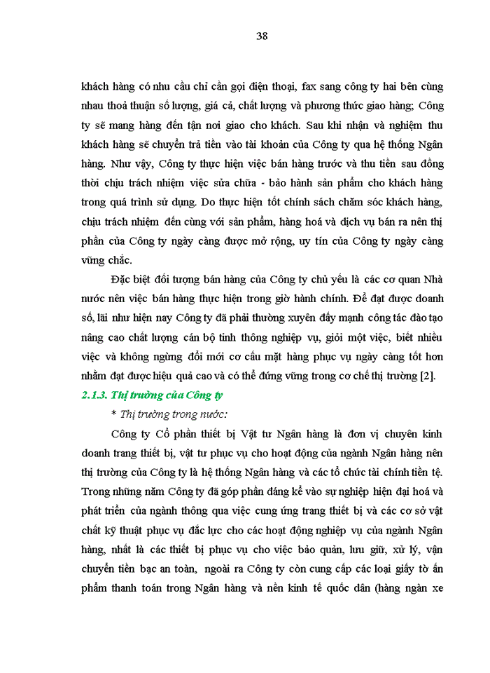 image for page Giải pháp nâng cao hiệu quả hoạt động Kinh doanh của Công ty cổ phần thiết bị vật tư Ngân hàng