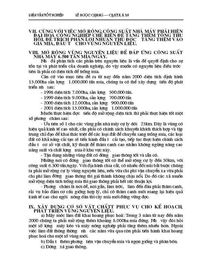 image for page Một số Giải pháp cơ bản về phát triển vùng Nguyên liệu Công ty Cổ phần mía đường Lam Sơn