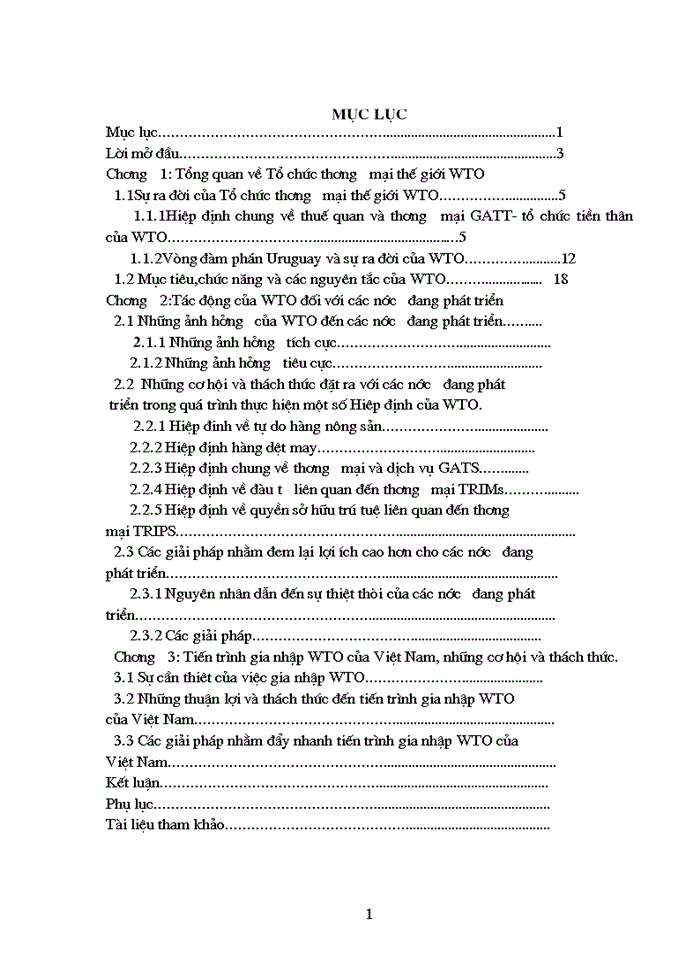 image for page Tổ chức Thương mại thế giới WTO và tác động của nó đối với các nước đang phát triển
