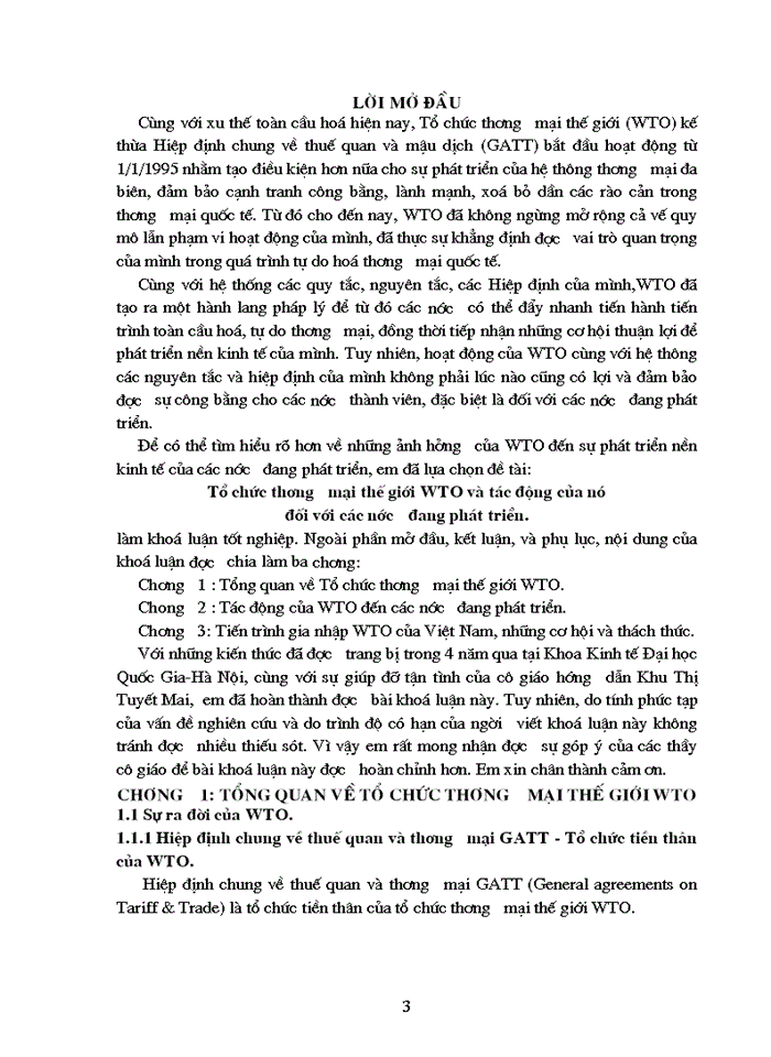 image for page Tổ chức Thương mại thế giới WTO và tác động của nó đối với các nước đang phát triển