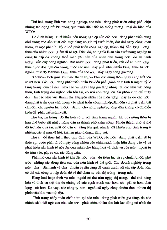 image for page Tổ chức Thương mại thế giới WTO và tác động của nó đối với các nước đang phát triển
