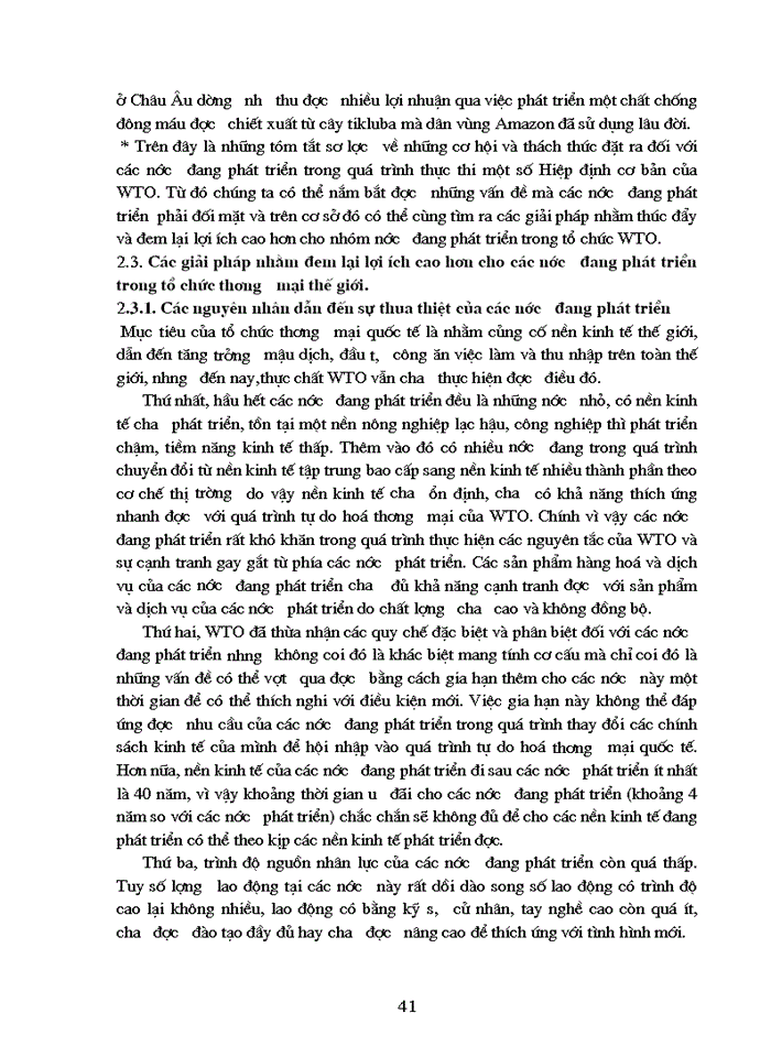image for page Tổ chức Thương mại thế giới WTO và tác động của nó đối với các nước đang phát triển