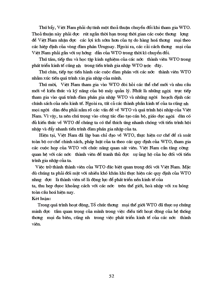 image for page Tổ chức Thương mại thế giới WTO và tác động của nó đối với các nước đang phát triển