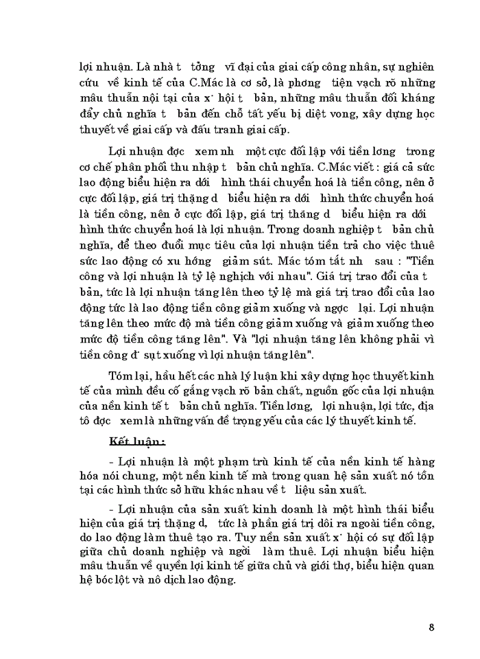 image for page Một số biện pháp nhằm nâng cao lợi nhuận ở Công ty Thương mại Việt Phát Triển