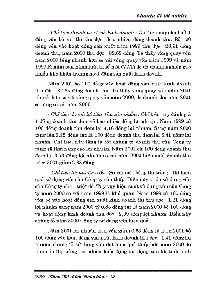 image for page Một số biện pháp nhằm nâng cao lợi nhuận ở Công ty Thương mại Việt Phát Triển