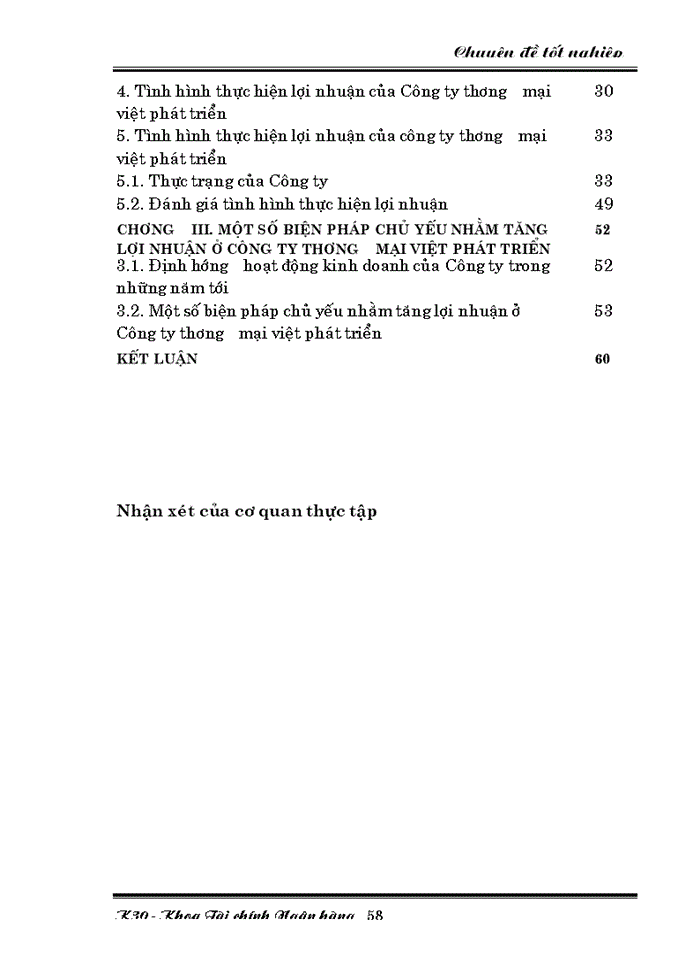 image for page Một số biện pháp nhằm nâng cao lợi nhuận ở Công ty Thương mại Việt Phát Triển