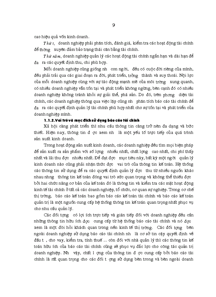 image for page Hoàn thiện lập và phân tích Báo cáo tài chínhvới việc tăng cường quản lý tài chính tại các Công ty xổ số kiến thiết