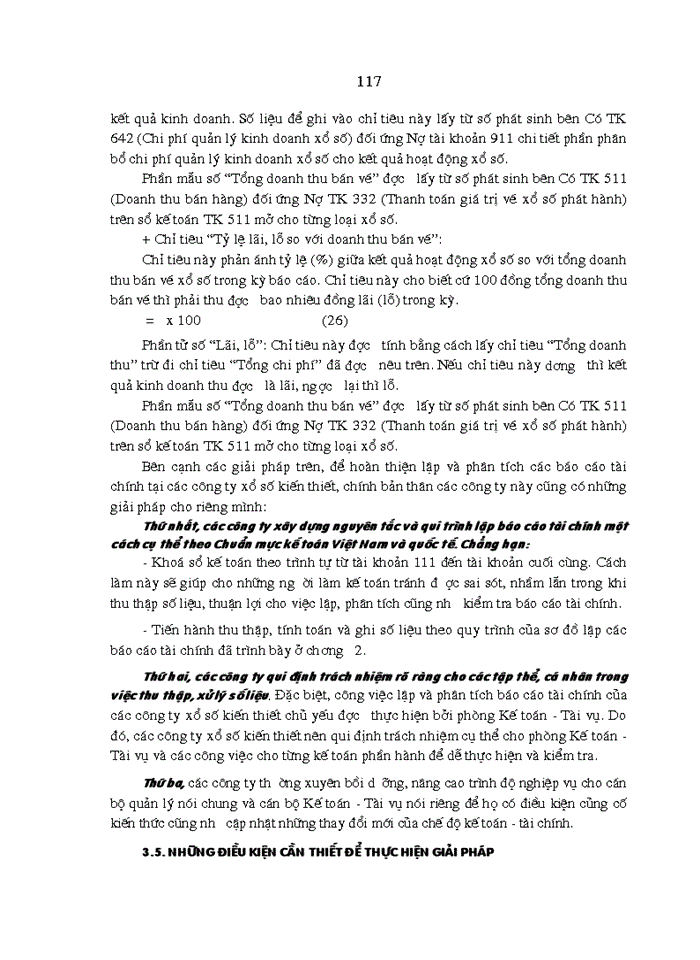 image for page Hoàn thiện lập và phân tích Báo cáo tài chínhvới việc tăng cường quản lý tài chính tại các Công ty xổ số kiến thiết