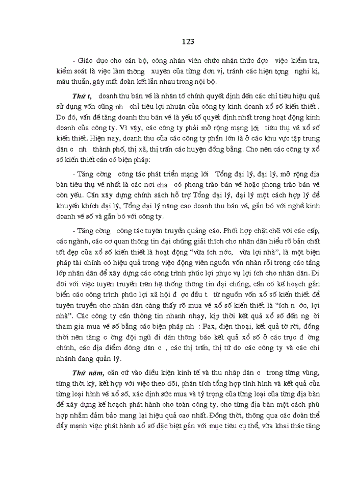 image for page Hoàn thiện lập và phân tích Báo cáo tài chínhvới việc tăng cường quản lý tài chính tại các Công ty xổ số kiến thiết