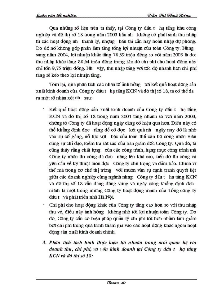 image for page Một số Giải pháp nâng cao lợi nhuận tại Công ty đầu tư hạ tầng khu Công nghiệp và đô thị số 18