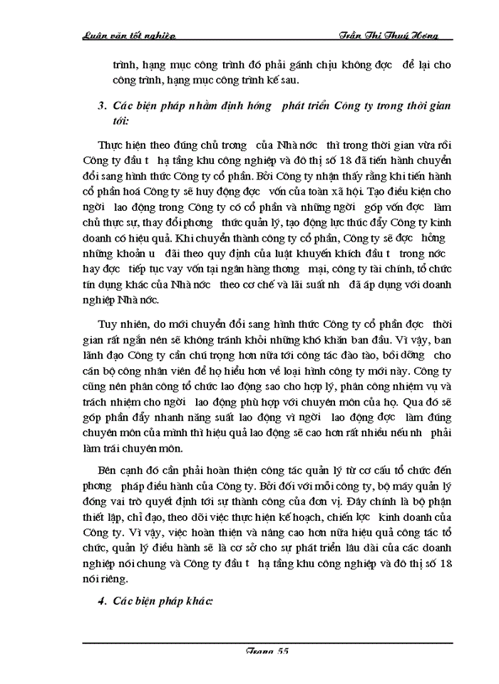 image for page Một số Giải pháp nâng cao lợi nhuận tại Công ty đầu tư hạ tầng khu Công nghiệp và đô thị số 18