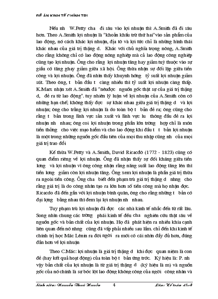 image for page Lợi nhuận trong nền Kinh tế Thị trường