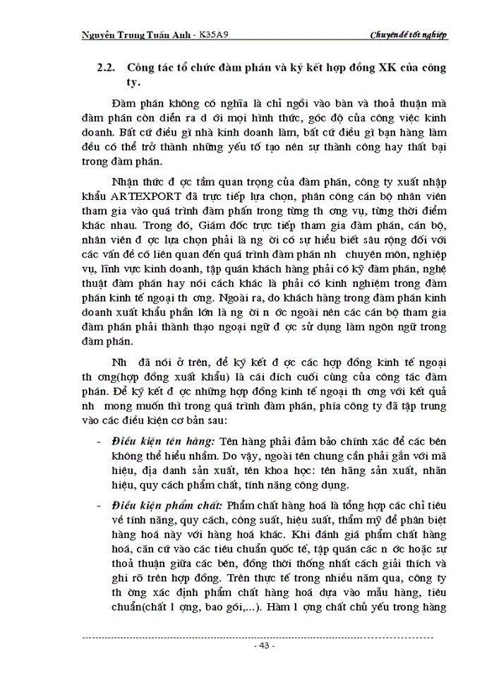 image for page Các biện pháp nhằm nâng cao chất lượng công tác quản trị Xuất khẩu ở Công ty Xuất nhập khẩu thủ công Mỹ nghệ ARTEXPORT