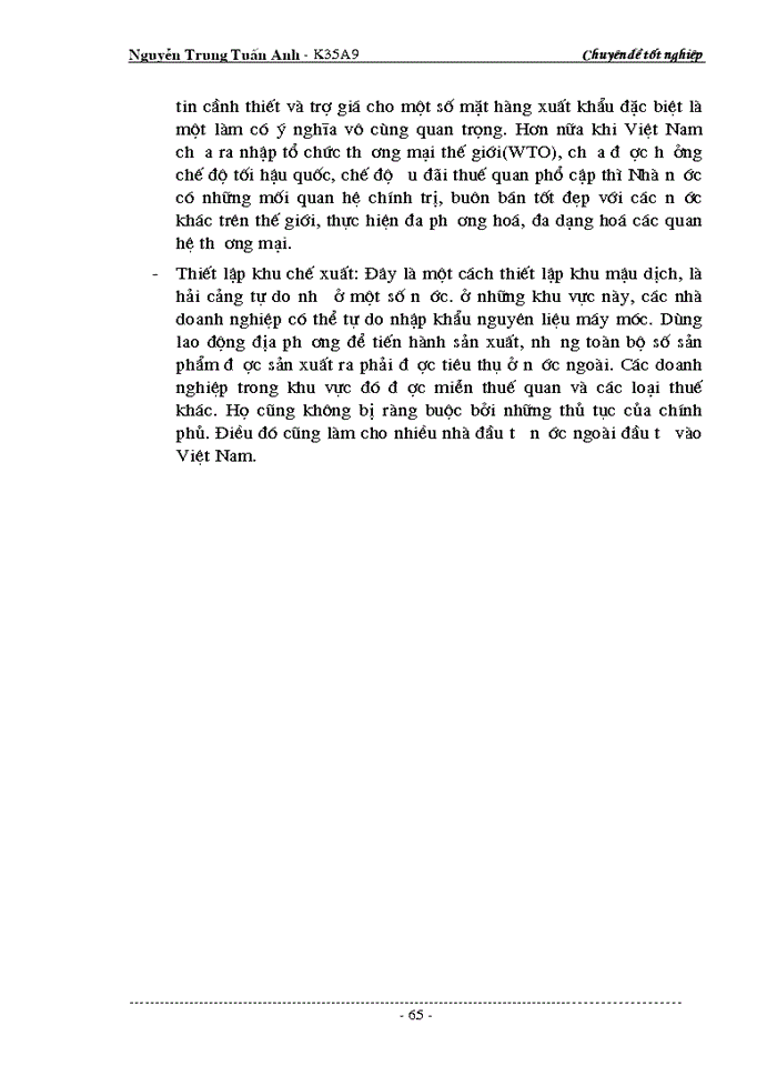 image for page Các biện pháp nhằm nâng cao chất lượng công tác quản trị Xuất khẩu ở Công ty Xuất nhập khẩu thủ công Mỹ nghệ ARTEXPORT