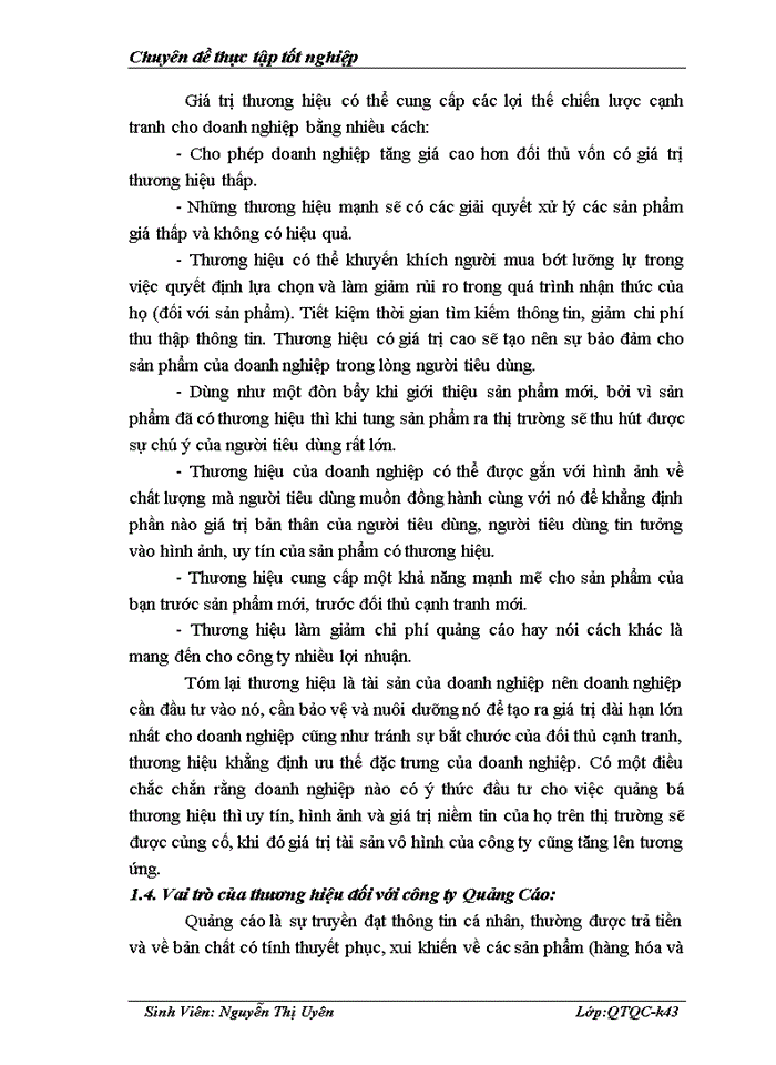 image for page Một số Giải pháp nhằm nâng cao hiệu quả hoạt động Xây dựng thương hiệu của Công ty Trách nhiệm Hữu hạn Tiếp Thị và Truyền Thông Ánh Dương Quang trên thị trường nội địa