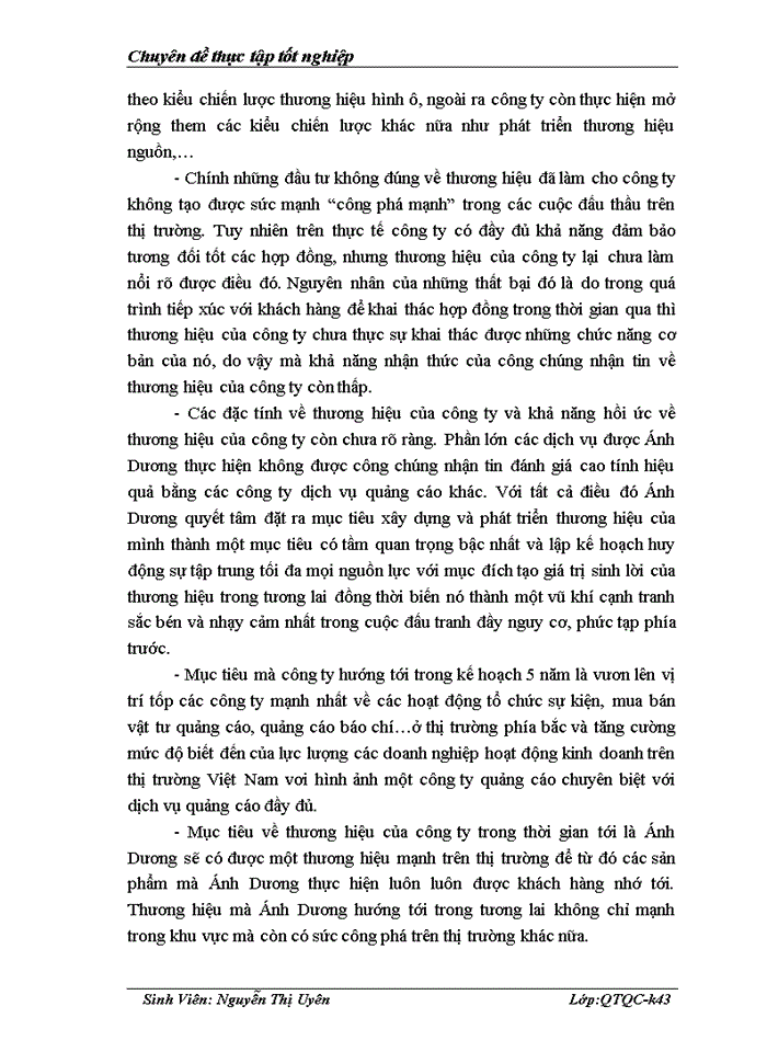 image for page Một số Giải pháp nhằm nâng cao hiệu quả hoạt động Xây dựng thương hiệu của Công ty Trách nhiệm Hữu hạn Tiếp Thị và Truyền Thông Ánh Dương Quang trên thị trường nội địa