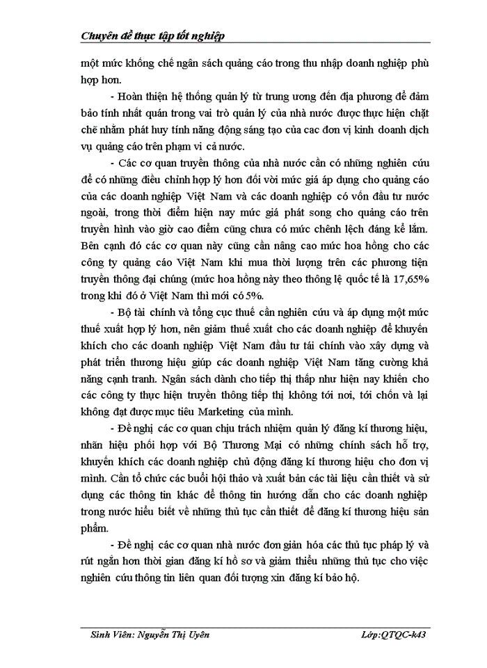 image for page Một số Giải pháp nhằm nâng cao hiệu quả hoạt động Xây dựng thương hiệu của Công ty Trách nhiệm Hữu hạn Tiếp Thị và Truyền Thông Ánh Dương Quang trên thị trường nội địa