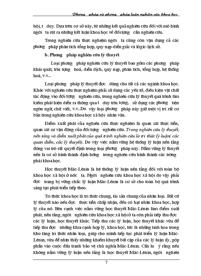 image for page Phương pháp và phương pháp luận nghiên cứu khoa học