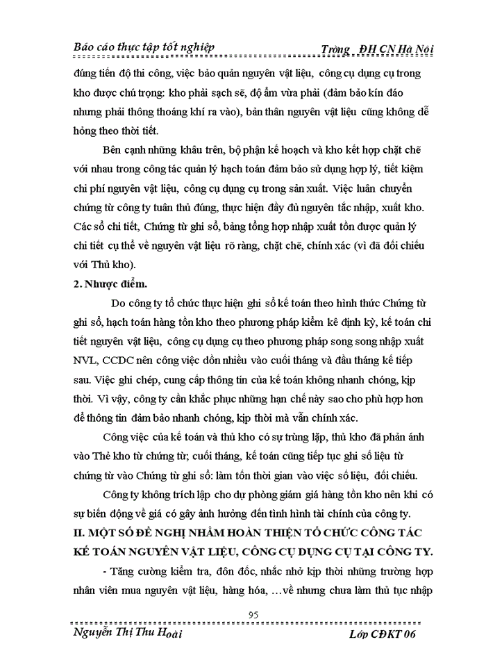 image for page Tổ chức công tác Hạch toán Kế toán Nguyên vật liệu Công cụ dụng cụ tại Công ty Trách nhiệm Hữu hạn Seiyo Việt Nam