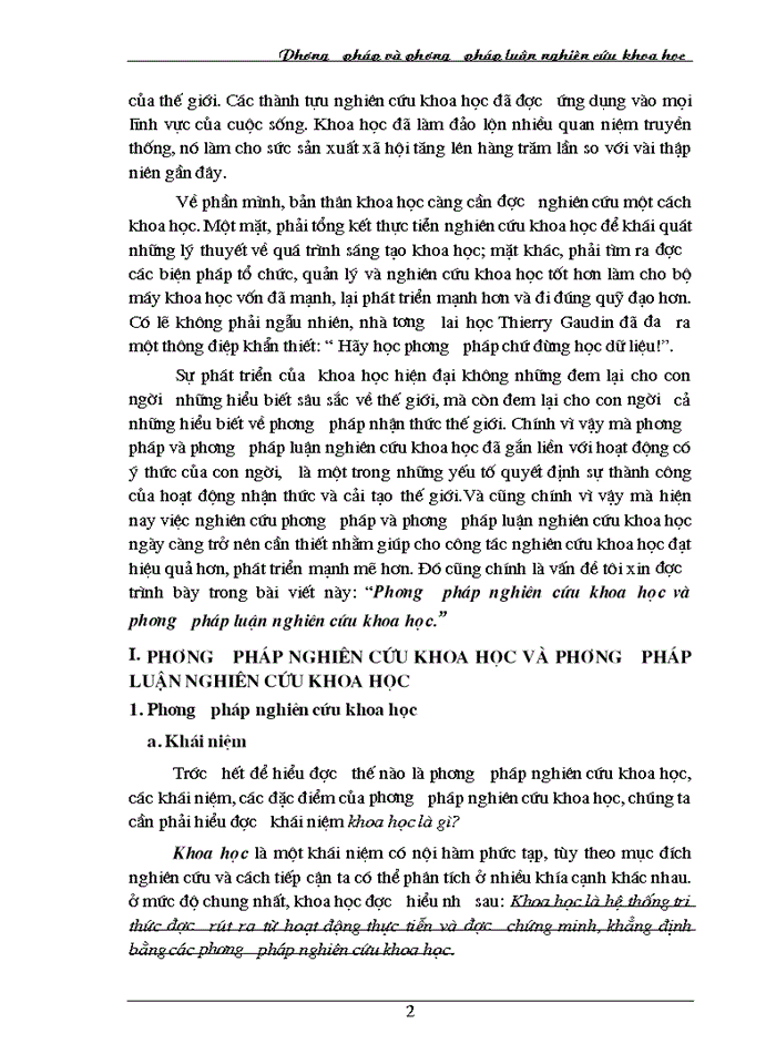 image for page Phương pháp và phương pháp luận nghiên cứu khoa học