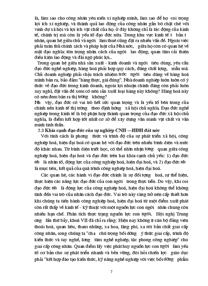 image for page Vai trò của đạo đức trong nền kinh tế định hướng Xã hội Chủ nghĩa ở nuớc ta hiện nay