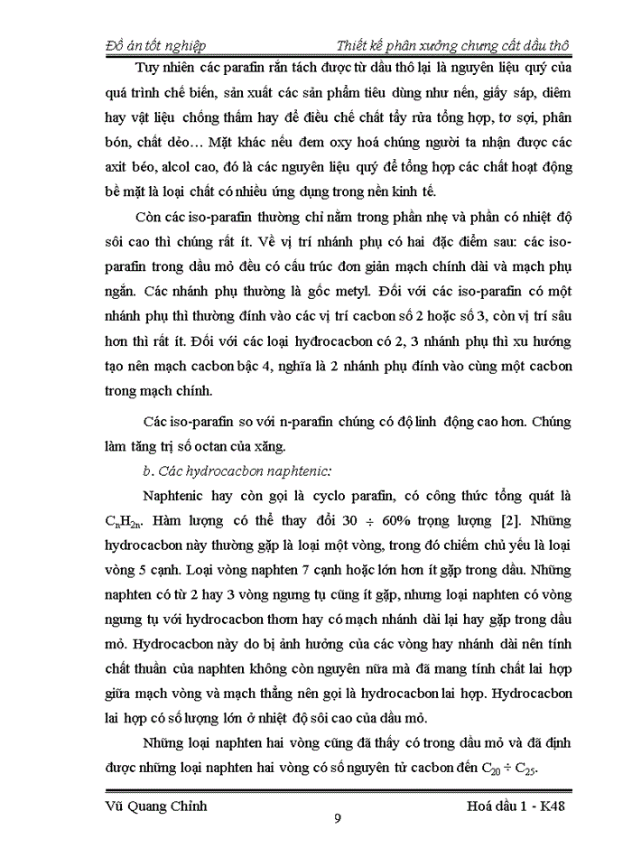 image for page Thiết kế phân xưởng chưng cất dầu thô