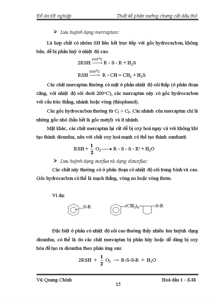 image for page Thiết kế phân xưởng chưng cất dầu thô