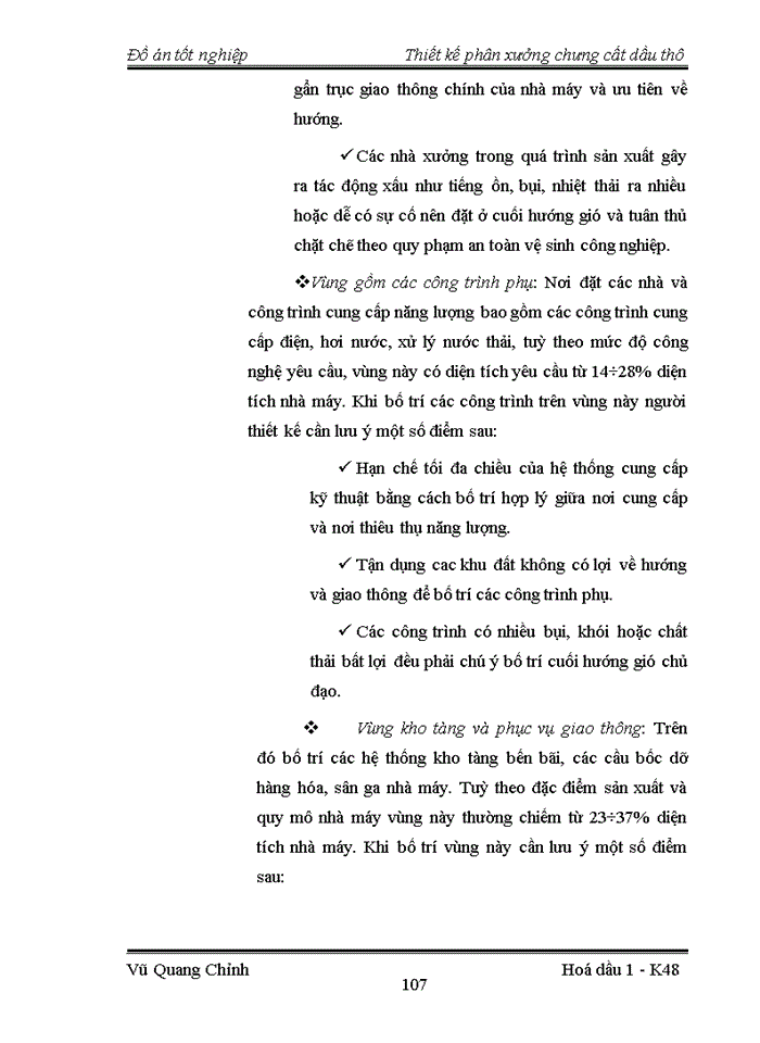 image for page Thiết kế phân xưởng chưng cất dầu thô