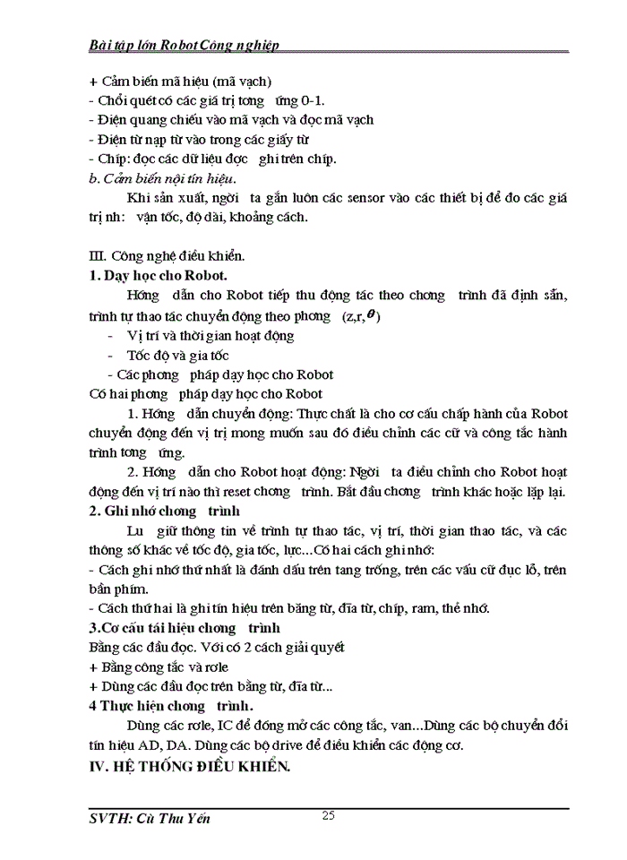image for page Bài tập lớn Robot Công nghiệp