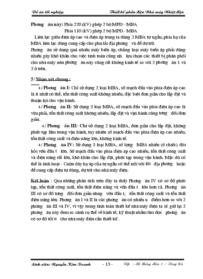 image for page Đồ án tốt nghiệp Thiết kế phần Điện Nhà máy Nhiệt Điện