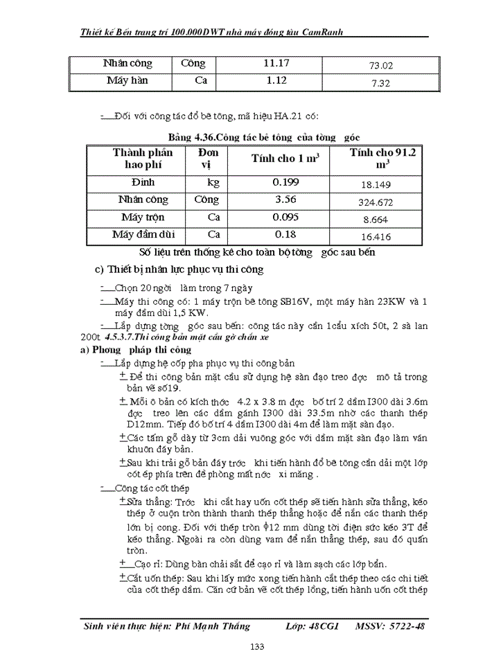 image for page Thiết kế Bến trang trí 100 000DWT nhà máy đóng tàu CamRanh