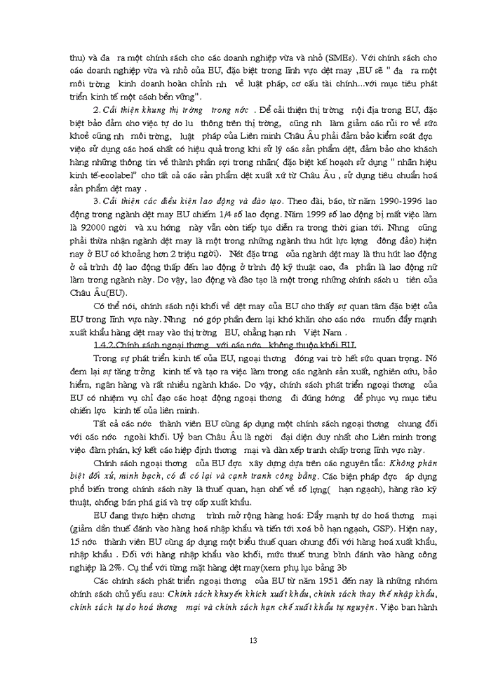 image for page Đặc điểm của thị trường EU