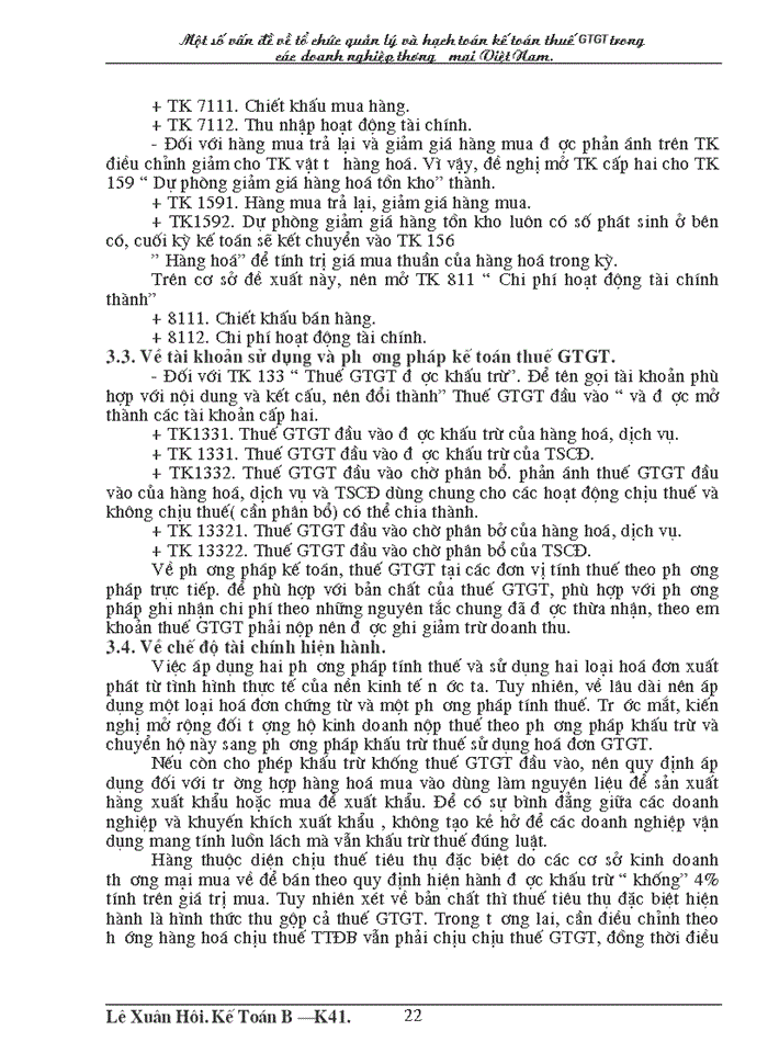 image for page Cơ sở lý luận về thuế Giá trị gia tăng và Kế toán thuế Giá trị gia tăng trong doanh nghiệp Thương mại ở Việt Nam