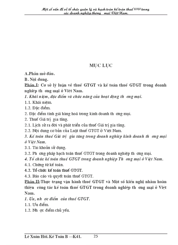 image for page Cơ sở lý luận về thuế Giá trị gia tăng và Kế toán thuế Giá trị gia tăng trong doanh nghiệp Thương mại ở Việt Nam