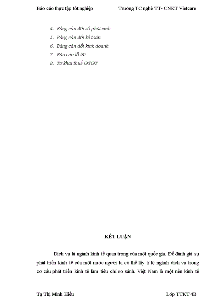 image for page Báo cáo thực tập tốt nghiệp tại Công ty Trách nhiệm Hữu hạn Thương mại và dịch vụ Âu Lạc