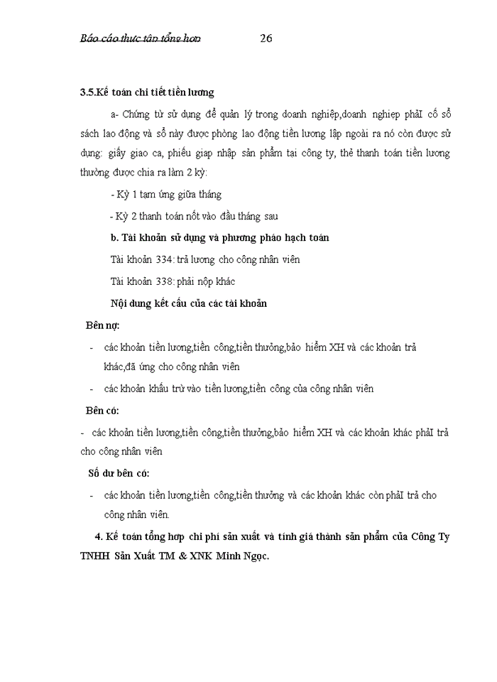 image for page Báo cáo Tại tại Công ty Trách nhiệm Hữu hạn Sản Xuất Thương mại và Xuất nhập khẩu Minh Ngọc