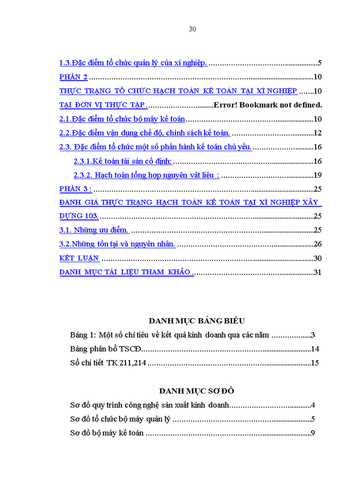 image for page Báo cáo Tại tại Xí nghiệp Xây dựng 103 Công ty cổ phần Xây dựng số 1 Hà Nội